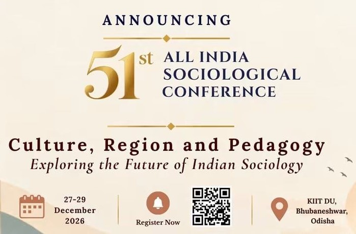 51st All India Sociological Conference poster